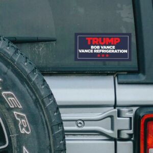 Trump Vance Sticker, Bob Vance, Trump 2024 Decal, MAGA Make America Great Again, Republican Decal, Conservative American Sticker, JD Vance1