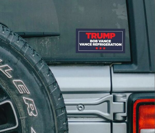 Trump Vance Sticker, Bob Vance, Trump 2024 Decal, MAGA Make America Great Again, Republican Decal, Conservative American Sticker, JD Vance1