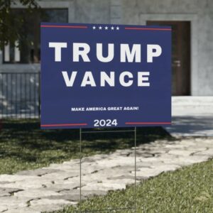 Trump Vance Yard Sign, USA Yard Sign, Make America Great Again Sign Usa