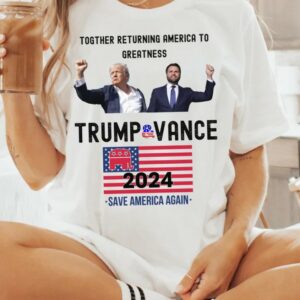 Trump and VP Unisex Softstyle T-Shirt, MAGA shirt, jd Vance, Trump & Vance, Trump VP pick, trump vance 2024, trump vance, election trump 24