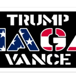 USA Trump Vance MAGA 2024 Sticker1