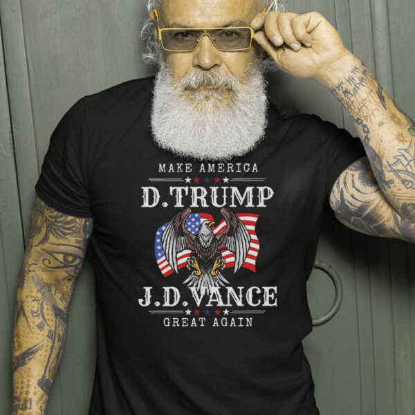 Official D.TRUMP J.D VANCE Make America Great Again T-Shirt