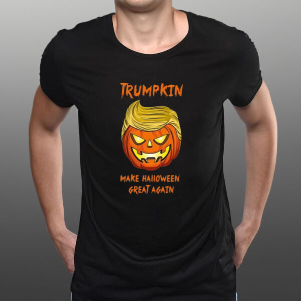 Official Halloween Trumpkin T-Shirt, President Donald Trump 2024 Shirt1