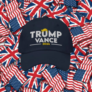 Official TRUMP VANCE 2024 Campaign Hat, Donald Trump Embroidered Dad Hat