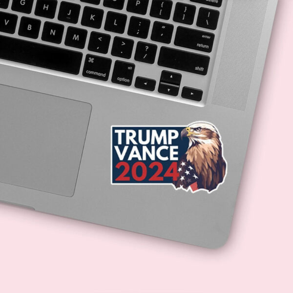 Official Trump 2024 Sticker, MAGA Car Decal, TRUMP VANCE1