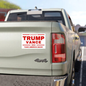 Official Trump Vance 2024 Car Magnet, Take America Back Magnet, Vote Trump 2024 Car Decal2