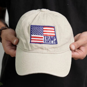 Official Trump Vance 2024 Patriotic Flag Hat, Trump 2024 Campaign Embroidered Hat2