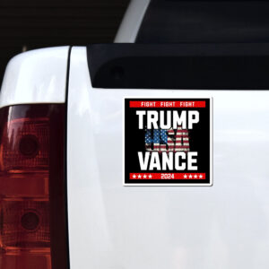 Official Trump Vance 2024 Republican Presidential Election Fight Car Magnets