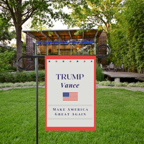 Official Trump Vance Garden Flag2