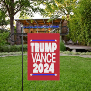 Official Trump Vance yard flag, Trump Vance 2024, Trump Vance red flag2