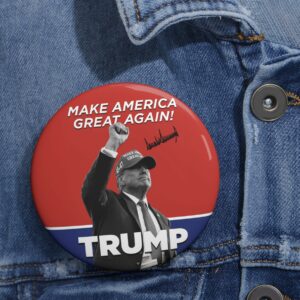 Signature TRUMP Make America Great Again Buttons US