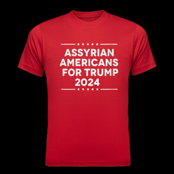 Assyrian Americans For Trump 2024 T-Shirt1