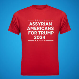 Assyrian Americans For Trump 2024 T-Shirt2