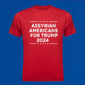 Assyrian Americans For Trump 2024 T-Shirt3