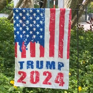 Donald Trump Vance 2024 MAGA Garden Flag, Trump 2024 Yard Sign, Wall Decor, House Flag, Take America Back Decoration Gifts, Patriotic Yard3