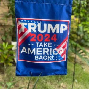 Donald Trump Vance 2024 MAGA Yard Sign Garden Flag, House Flag, Take American Back Decoration Gifts, Make American Great Again Garden Flag