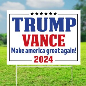 Donald Trump Yard Sign, Make America Great Again, Political Lawn Sign, Republican Sign, Trump Yard Sign, Election Yard Sign, Vote Trump