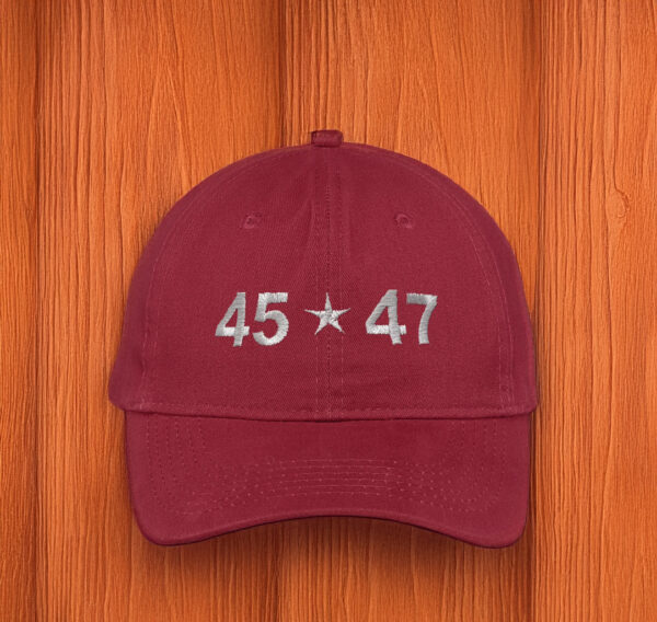 Embroidered Trump 45 47 Patriots Hats