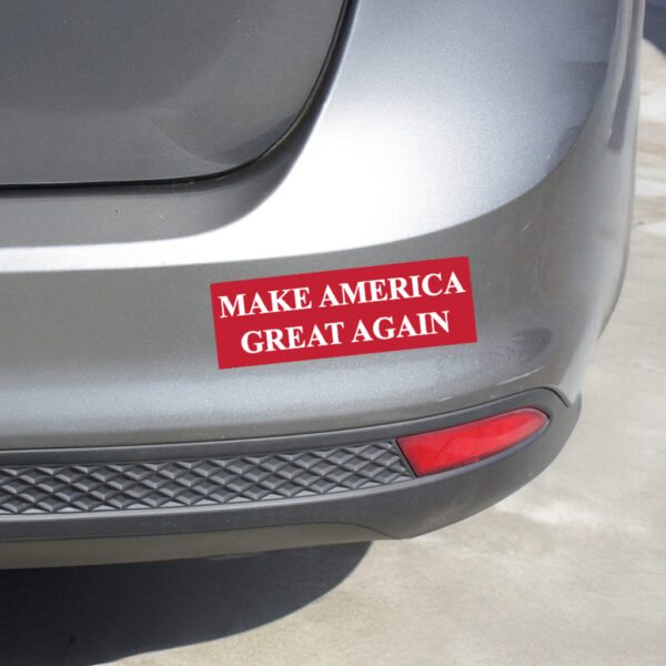 Make America Great Again Red Bumper Sticker Us