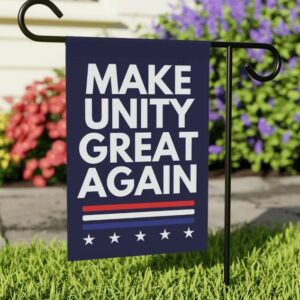 Make Unity Great Again Flag, Trump Vance Flag, Trump Garden Flag, Trump 2024 Garden Flag, MAGA Garden Flag, Republican Yard Flags, Political