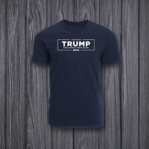 Official 2024 Trump Navy T-Shirt US