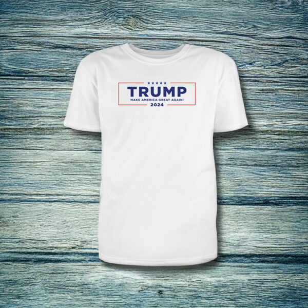 Official 2024 Trump White T-Shirt