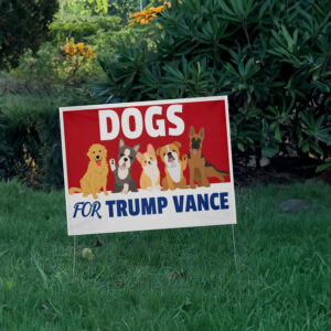 Presidential election yard decor