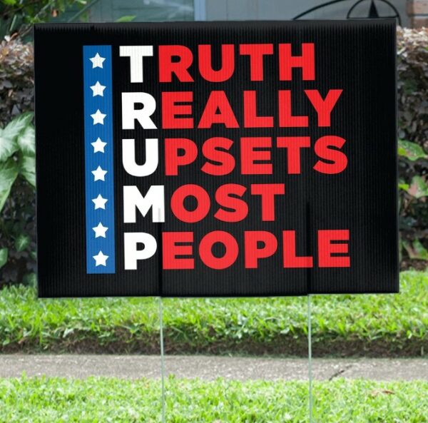 Pro Trump Yard Sign, Trump 2024, Political Yard Sign, Trump Merchandise, President Trump Decor, Donald Trump Yard Sign, Ultra Maga