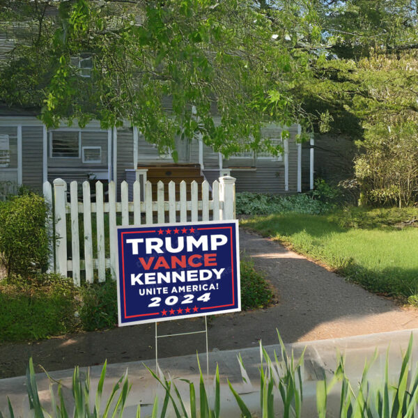 TRUMP-VANCE-KENNEDY-Unite-America-Yard-Sign-USA