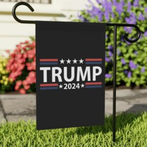 Trump 2024 Garden & House Banner, Vote 4 Trump, Trump Gifts, Trump Supporter, Republican, Conservative Banner, Patriotic Banner, President2