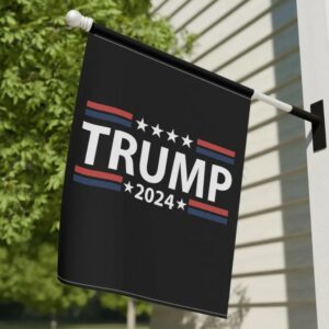 Trump 2024 Garden & House Banner, Vote 4 Trump, Trump Gifts, Trump Supporter, Republican, Conservative Banner, Patriotic Banner, President3