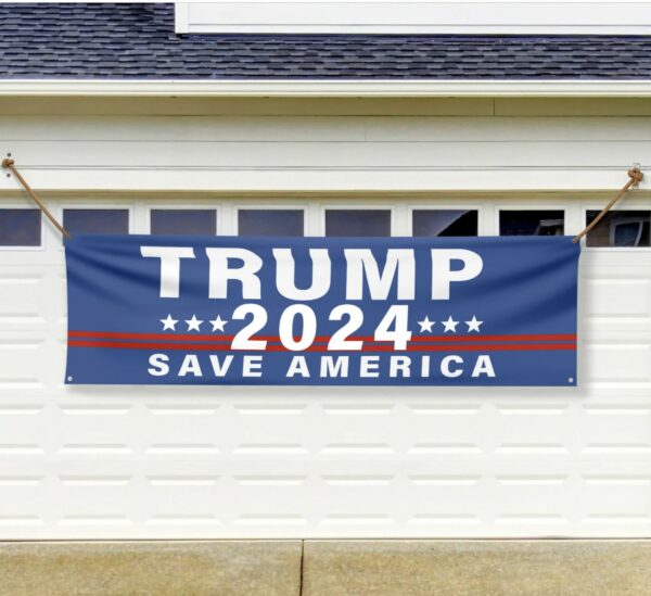 Trump 2024 Save America BannerUS