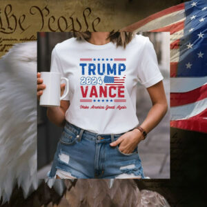 Trump 2024 Shirt Trump Vance 24 Trump 2024 Election JD Vance T-Shirt MAGA Trump 2024 Merchandise Trump Never Surrender Donald Trump TShirt