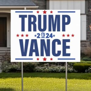 Trump For President Yard Sign, Trump Vance 2024, Presidential Election 2024, Donald Trump Lawn Sign, Trump Vance Yard Sign, Trump Supporter3