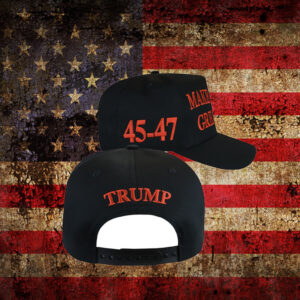 Trump Thin Red Line MAGA Hat