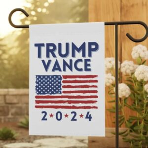 Trump Vance 2024 Flag Design - Garden & House Banner1