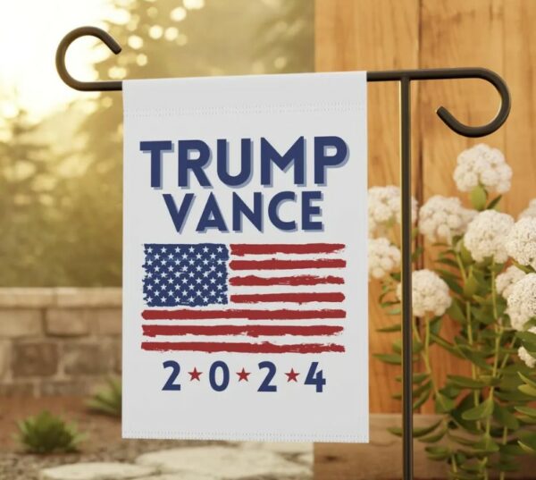 Trump Vance 2024 Flag Design - Garden & House Banner1