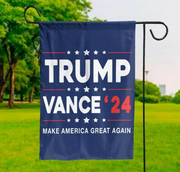 Trump Vance 2024 Flag, USA Voting President Garden Flag, Republican Yard Flags, MAGA Flag, Political Flag, Republican Gifts Support Trump2