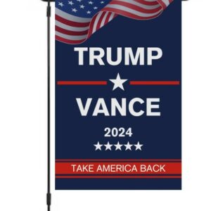 Trump Vance 2024 Garden Flag