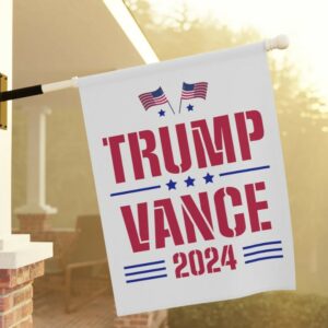 Trump Vance 2024 Garden & House Banner Flag