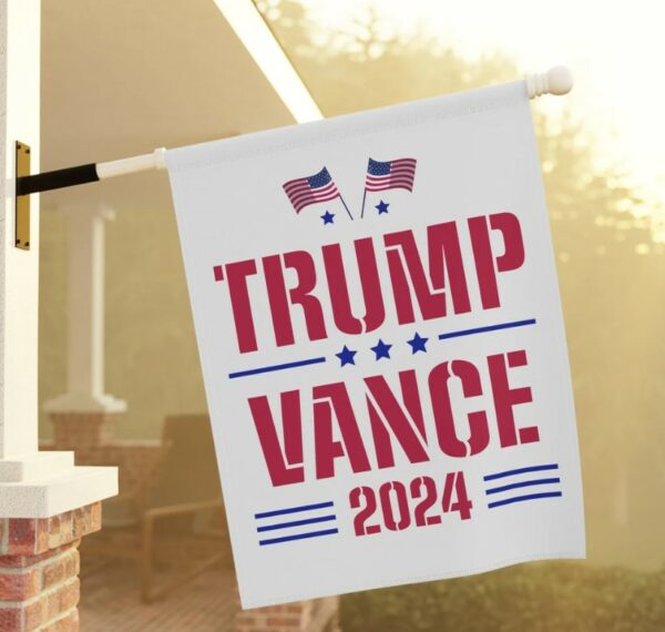 Trump Vance 2024 Garden & House Banner Flag