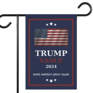 Trump Vance 2024 MAGA Garden Flag Garden Flag Trump Vance 2024 Flag Patriotic Flag Outdoor Patriotic Decor USA Flag Decor Flag