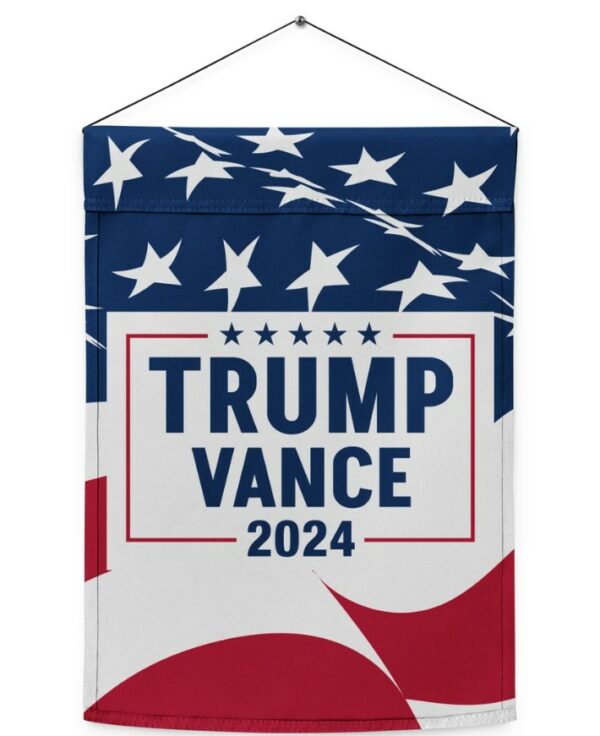 Trump Vance 2024 MAGA - Premium Yard Garden Flag 12x17 Double-Sided2