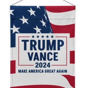 Trump Vance 2024 MAGA - Premium Yard Garden Flag 12x17 Double-Sided2