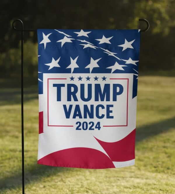 Trump Vance 2024 MAGA - Premium Yard Garden Flag 12x17 Double-Sided3