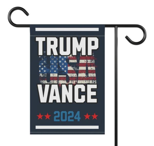 Trump Vance 2024 Republican Presidential Election Garden & House Flag Banner2