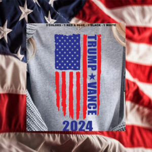 Trump Vance 2024 SVG PNG Trump Vance American Flag 2024 Svg Make America Great Again Shirt