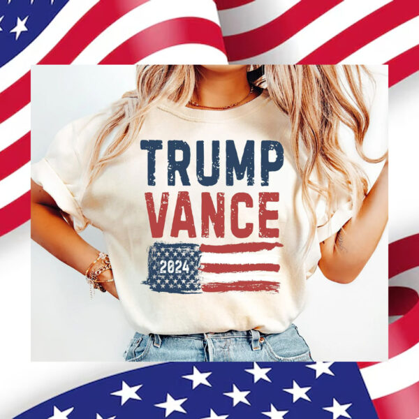 Trump Vance 2024 Shirt, Election Shirt, Republican Gift, Trump Vance 24 T-Shirt