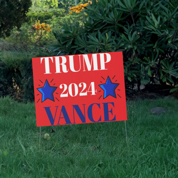 Trump Vance 2024 Yard Sign, President Trump Yard Sign, Take America Back