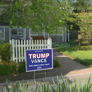 Trump Vance 2024 Yard Sign US